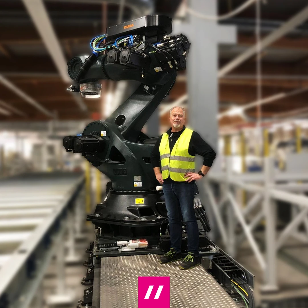 Simkon - Kuka Titan Verfahrachsen Titan-Roboter